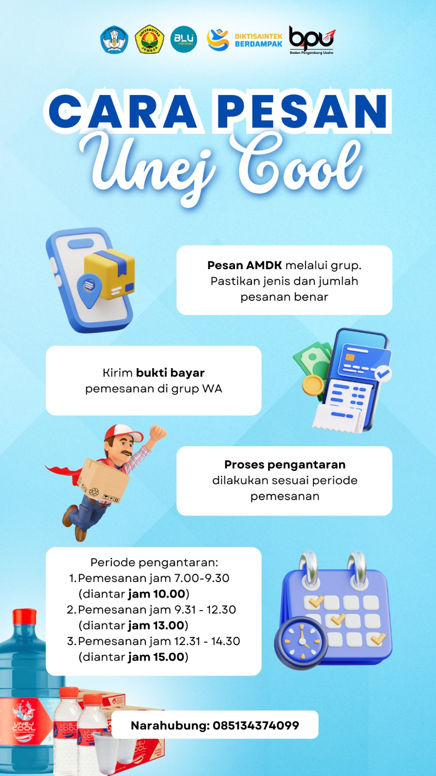Cara Pemesanan Unej Cool